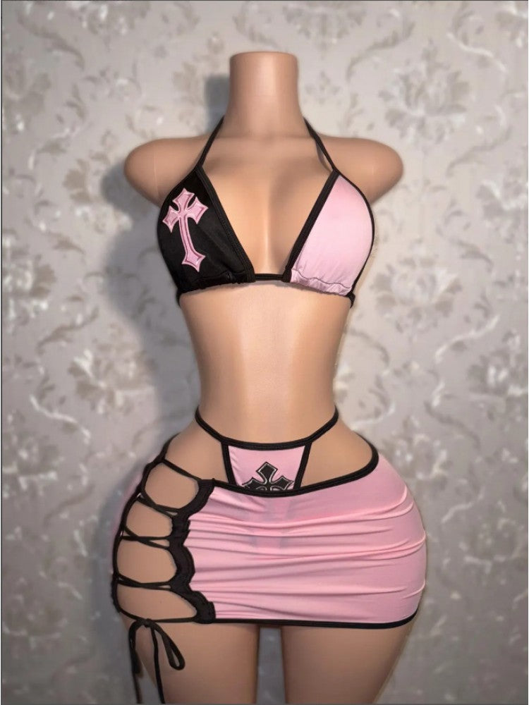 The Cross 3 Piece Bikini