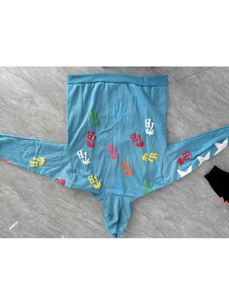 The Graphic Loose Zipper Hoodie