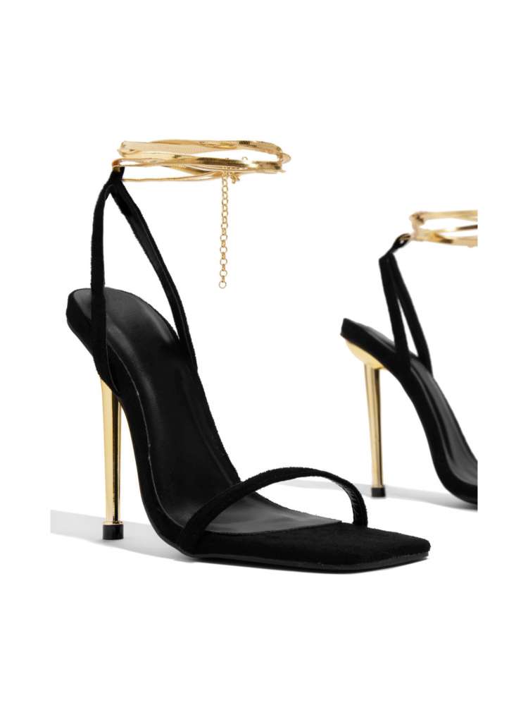 The Gold Slim Heel