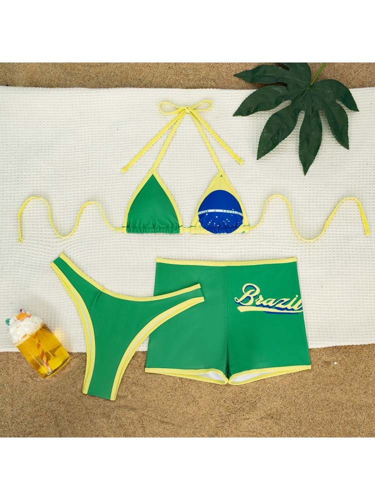 The Brazil 3 Piece Set Bikini